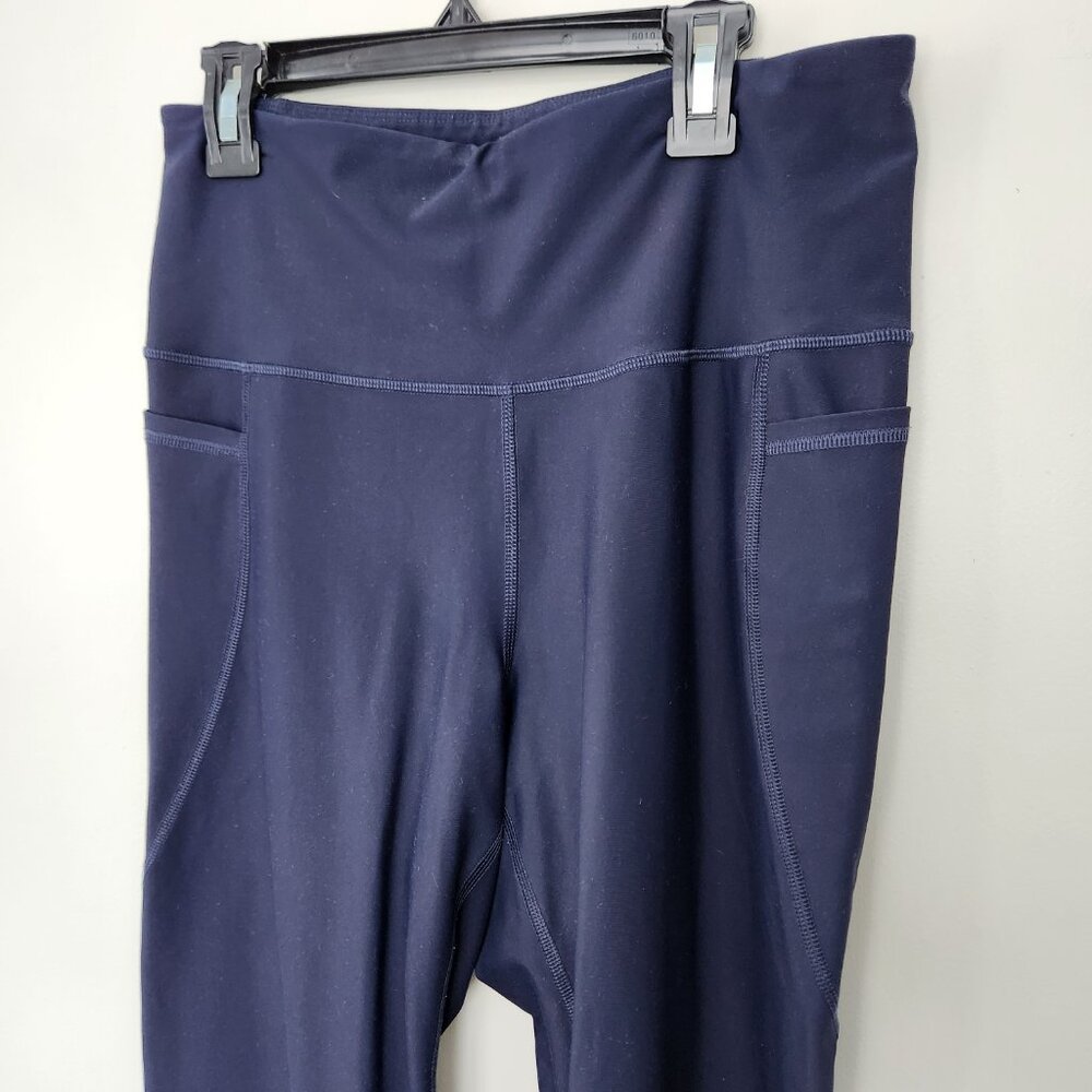 OldNavy L Tall PowerSoft High Rise 7/8 Length Side Pocket Elevate Workout Bundle - Picture 3 of 16